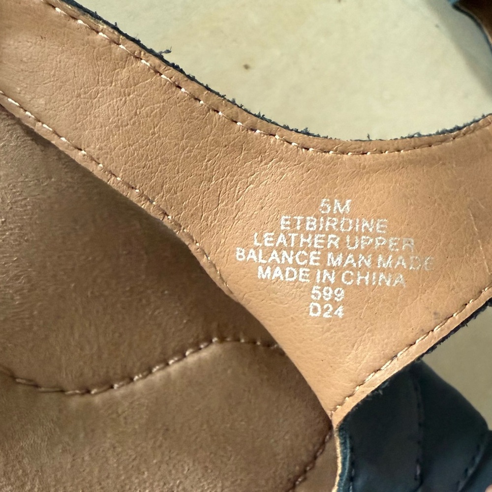 EARTH Origins Birdine Leather Sandals Size 5 ✈️✈️✈️ - Picture 6 of 10
